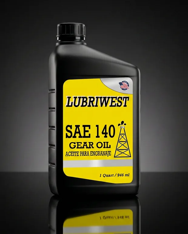 Lubriwest SAE 140 — Gear Oil — API GL-1 — LWG140