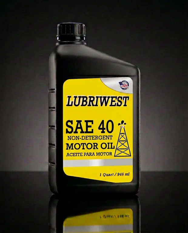 Lubriwest SAE 40 — Non-Detergent Monograde Motor Oil — LWND40